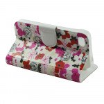 Wholesale iPhone 5C Slim Flip Design Wallet Case (Flower)